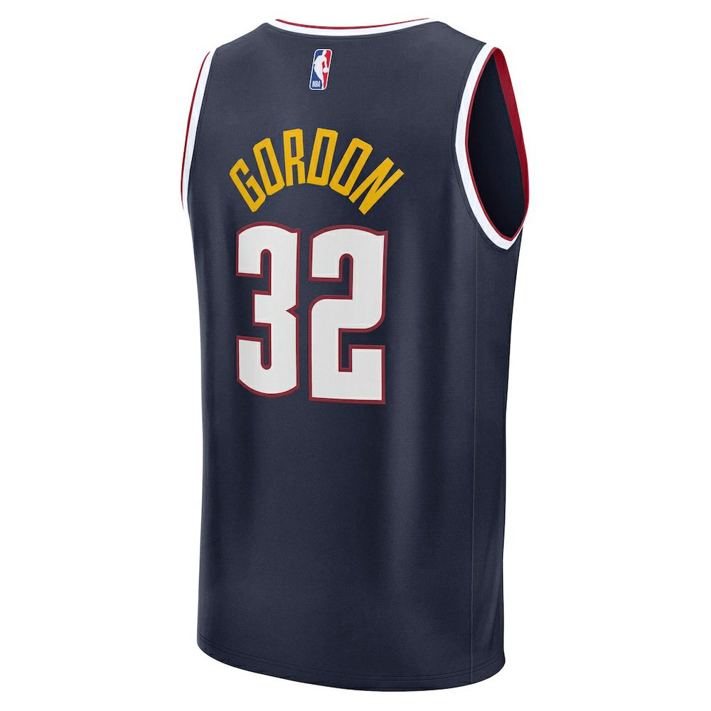 Aaron Gordon Denver Nuggets Fast Break Replica Jersey Navy Icon Edition - Fanatics