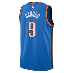 Alex Caruso Oklahoma City Thunder Unisex Swingman Jersey Icon Edition Blue - Nike