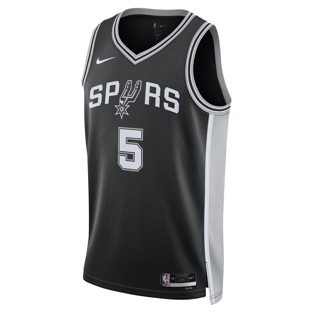 Stephon Castle San Antonio Spurs Unisex Swingman Jersey Icon Edition Black - Nike