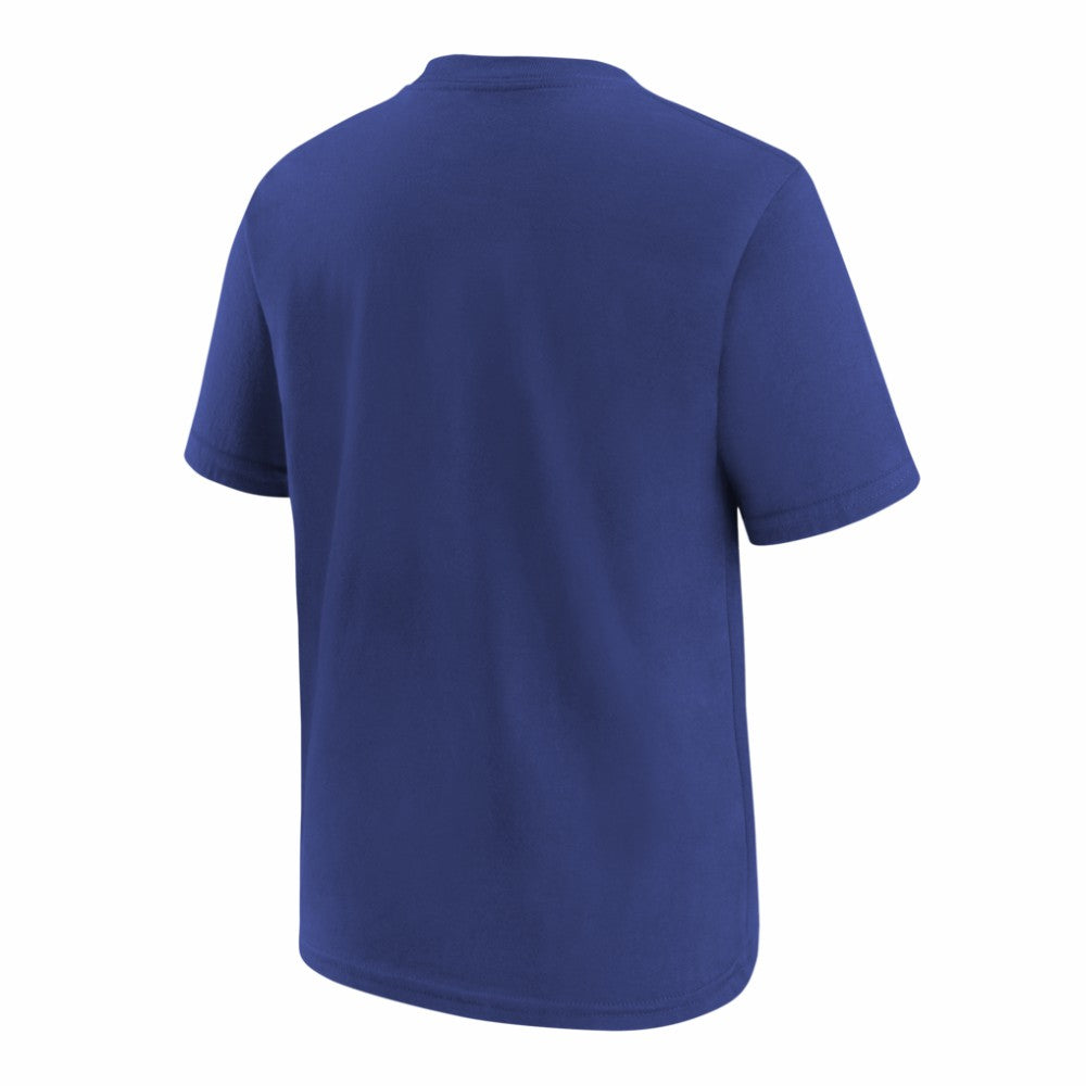 Los Angeles Dodgers Nike Youth 2026 Gold Collection Wordmark T-Shirt - Royal T-shirts