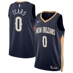 Jeremiah Fears New Orleans Pelicans Unisex Swingman Jersey Icon Edition Navy - Nike