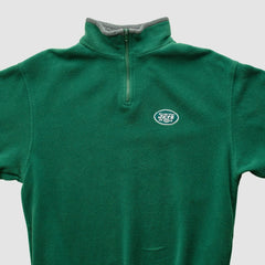 New York Jets Majestic 2000s 1/4 Zip Sweatshirt - Green Sweatshirts