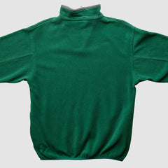 New York Jets Majestic 2000s 1/4 Zip Sweatshirt - Green Sweatshirts