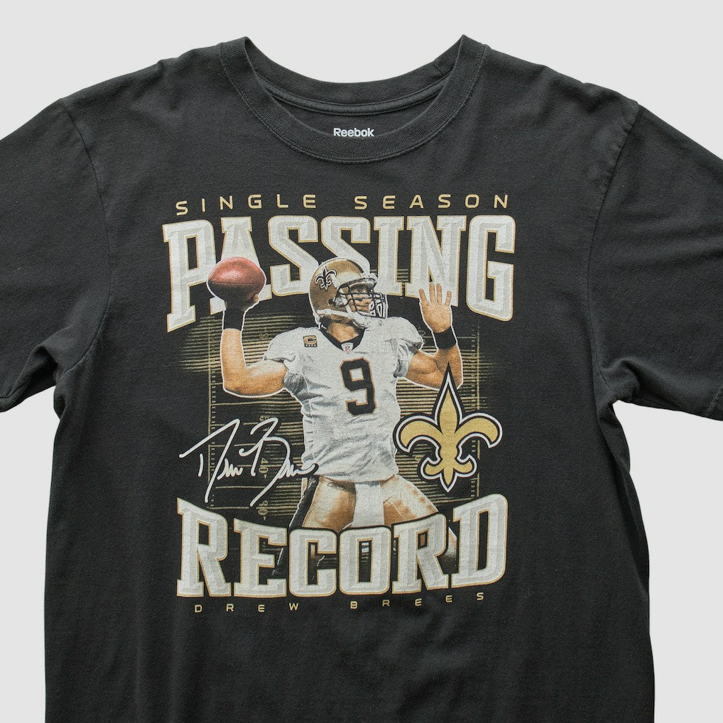 New Orleans Saints Reebok 2010s T-shirt - Black T-shirts