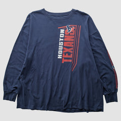 Houston Texans 2010s Long Sleeve T-shirt - Navy T-shirts