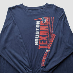 Houston Texans 2010s Long Sleeve T-shirt - Navy T-shirts