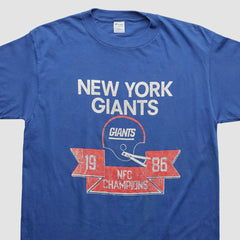 New York Giants Champion 1986 T-shirt - Blue T-shirts