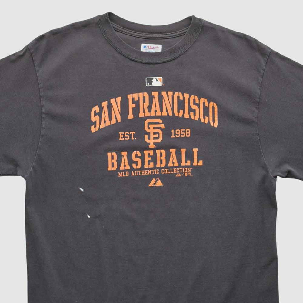 San Francisco Giants 2010 T-shirt - Charcoal - Vintage T-shirts