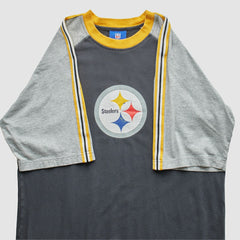 Pittsburgh Steelers 2000s T-shirt - Charcoal T-shirts