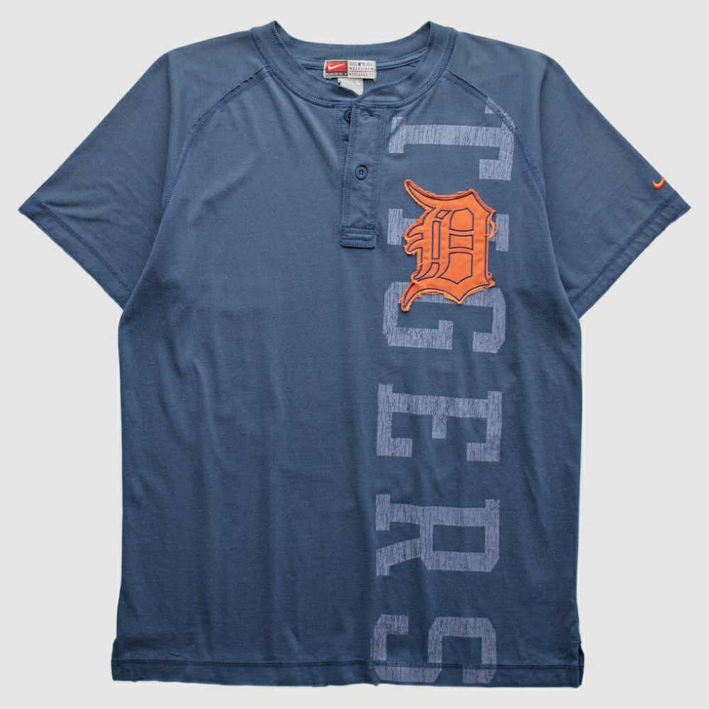 Detroit Tigers Nike 2000s T-shirt - Navy - Vintage T-shirts