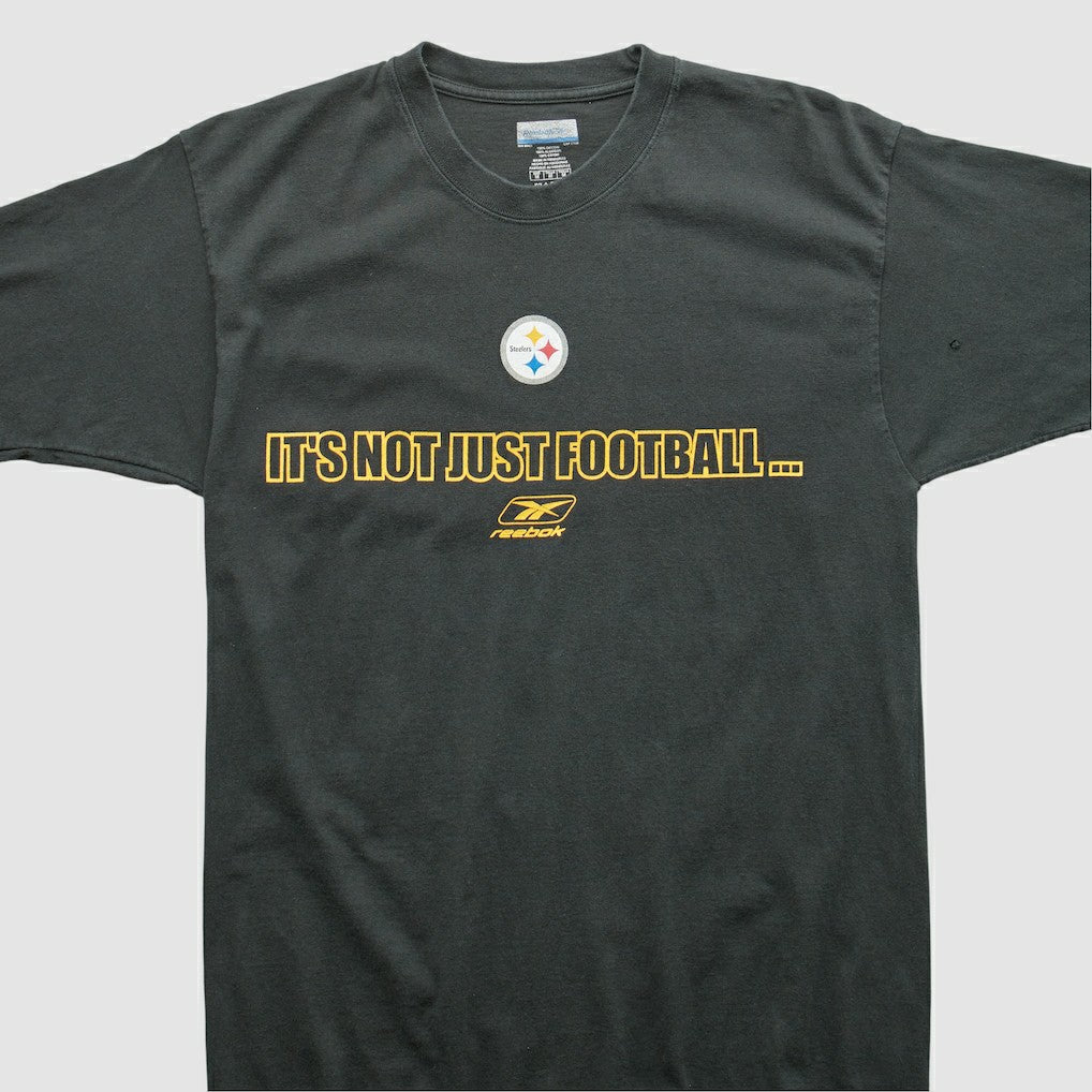 Pittsburgh Steelers Reebok 2000s T-shirt - Black T-shirts