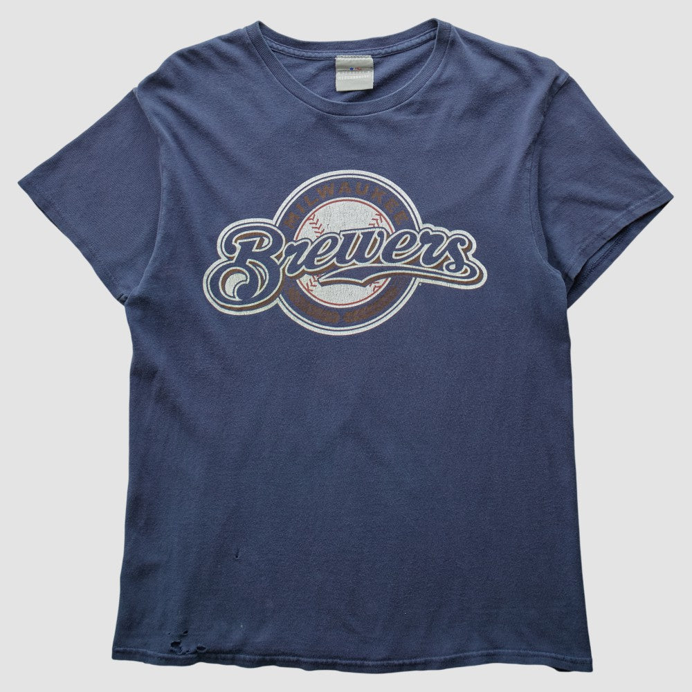 Milwaukee Brewers MLB 2000s T-shirt - Navy - Vintage T-shirts