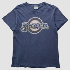Milwaukee Brewers MLB 2000s T-shirt - Navy - Vintage T-shirts