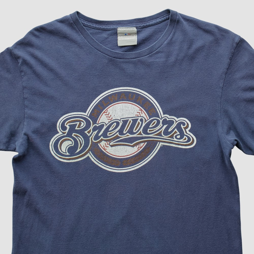 Milwaukee Brewers MLB 2000s T-shirt - Navy - Vintage T-shirts