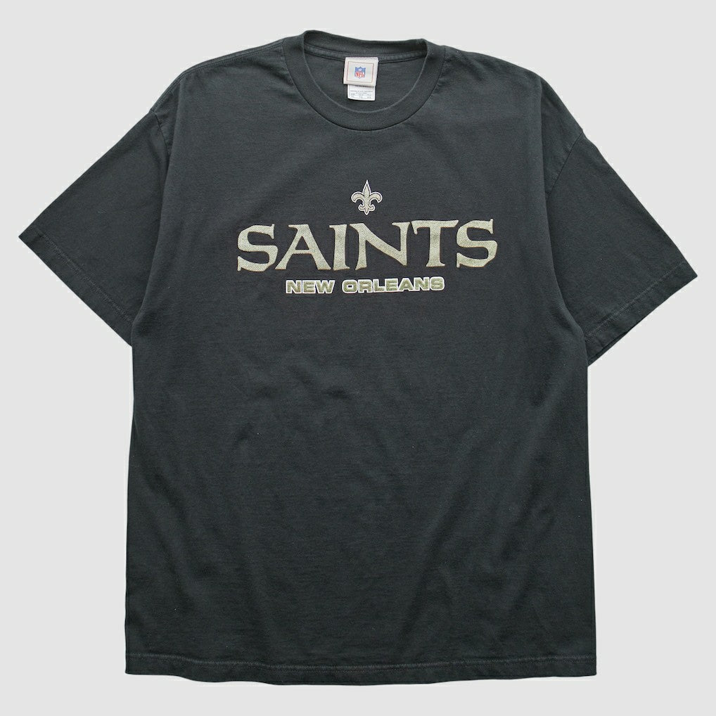 New Orleans Saints NFL 2000s T-shirt - Black T-shirts
