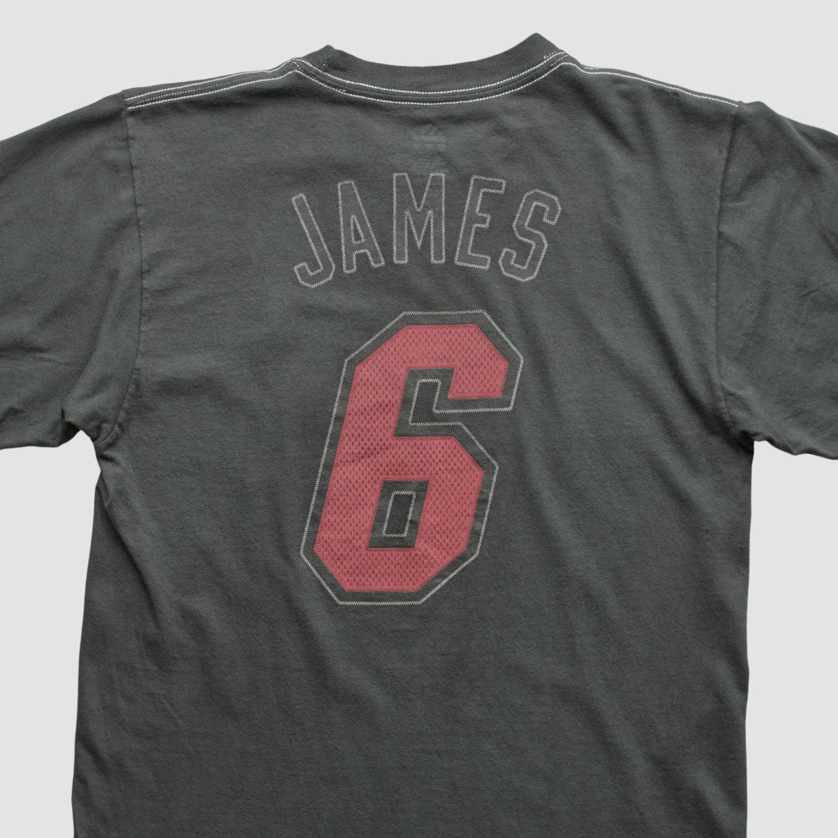 Miami Heat 2010s T-shirt Charcoal Vintage - Adidas outlet