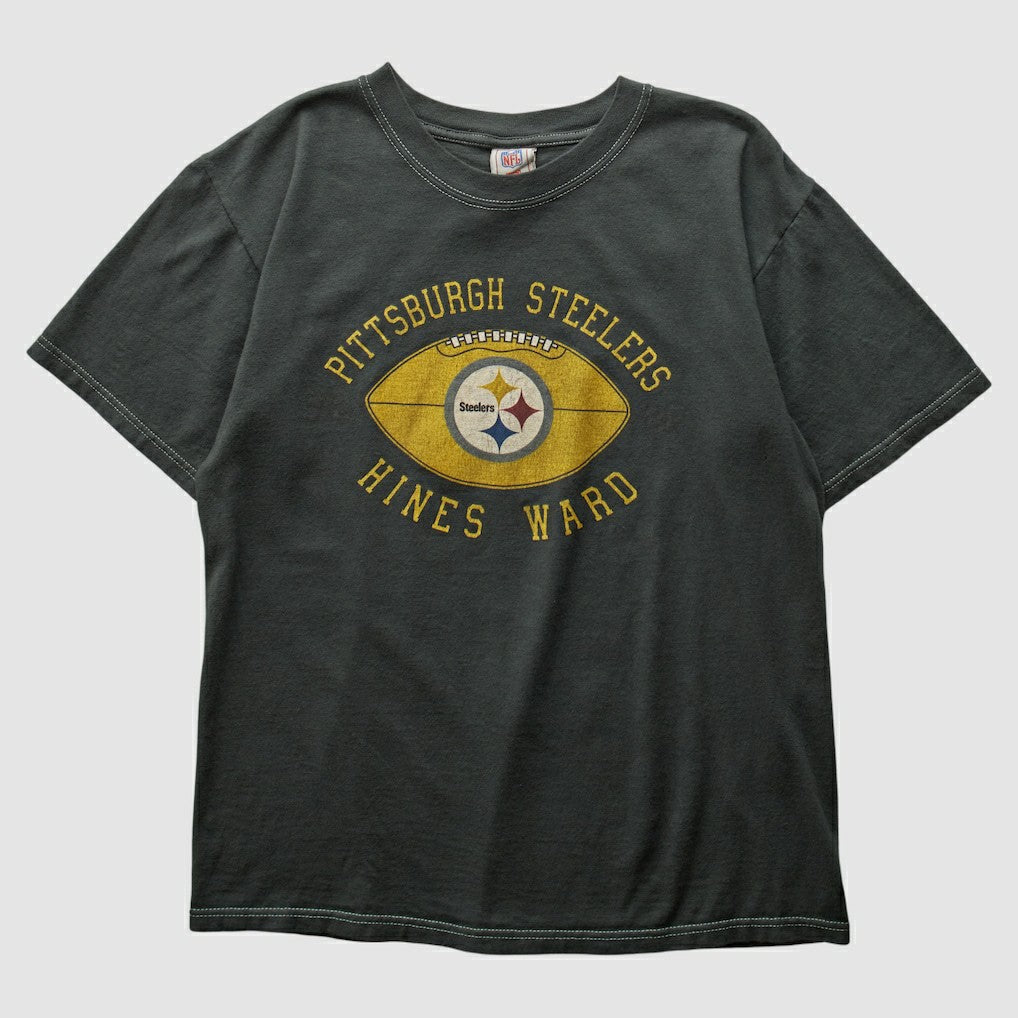 Pittsburgh Steelers NFL 2000s T-shirt - Charcoal T-shirts