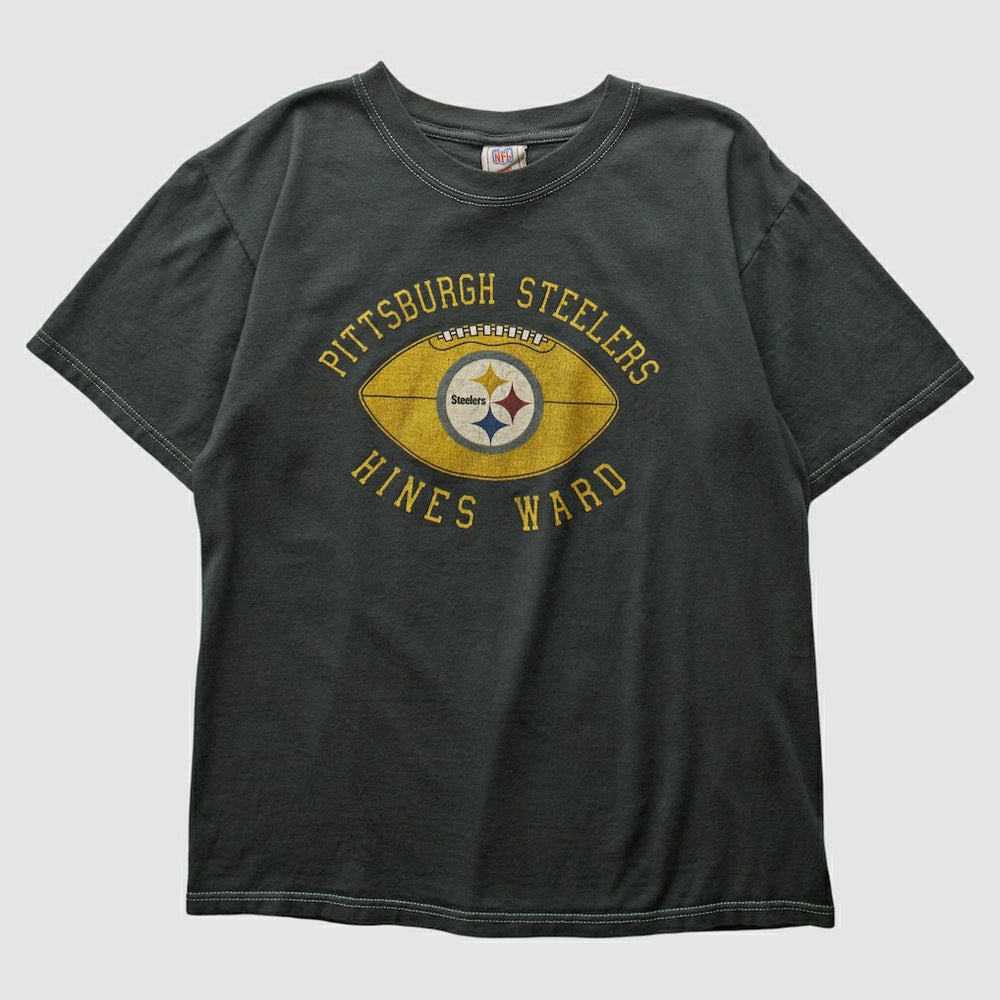 Pittsburgh Steelers NFL 2000s T-shirt - Charcoal T-shirts