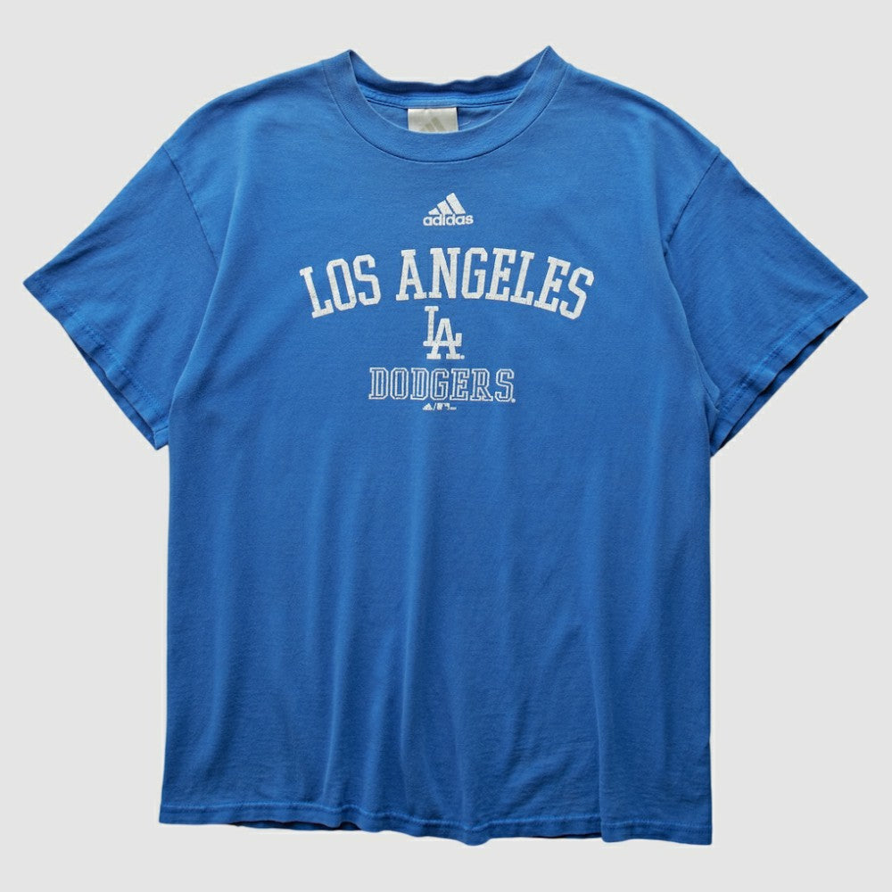 Los Angeles Dodgers Adidas 2000s T-shirt - Blue - XVintage T-shirts