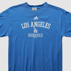 Los Angeles Dodgers Adidas 2000s T-shirt - Blue - XVintage T-shirts