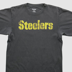 Pittsburgh Steelers Reebok 2000s T-shirt - Charcoal T-shirts