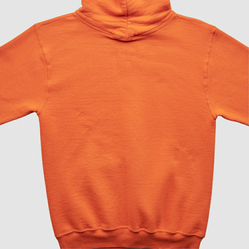 Cleveland Browns Russell 90s Hooded Pullover Sweatshirt - Orange Pullover