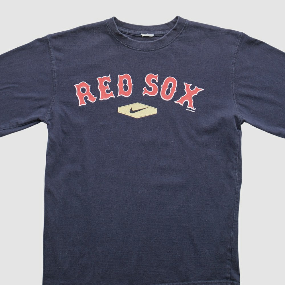 Boston Red Sox 2007 Long Sleeve T-shirt - Navy - XXVintage T-shirts