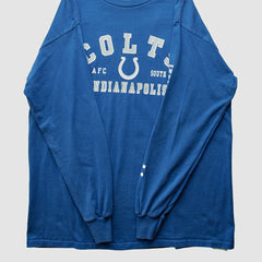 Indianapolis Colts NFL 2000s Long Sleeve T-shirt - Blue T-shirts