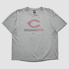 Cincinnati Reds Nike 2000s T-shirt - Heather Gray - Vintage T-shirts
