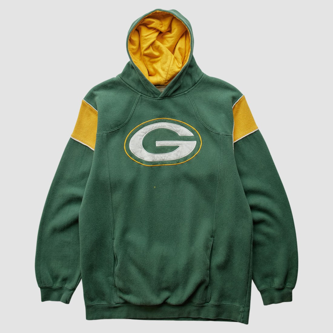 Green Bay Packers NFL 2000s Hooded Sweatshirt - Green Sweatshirts