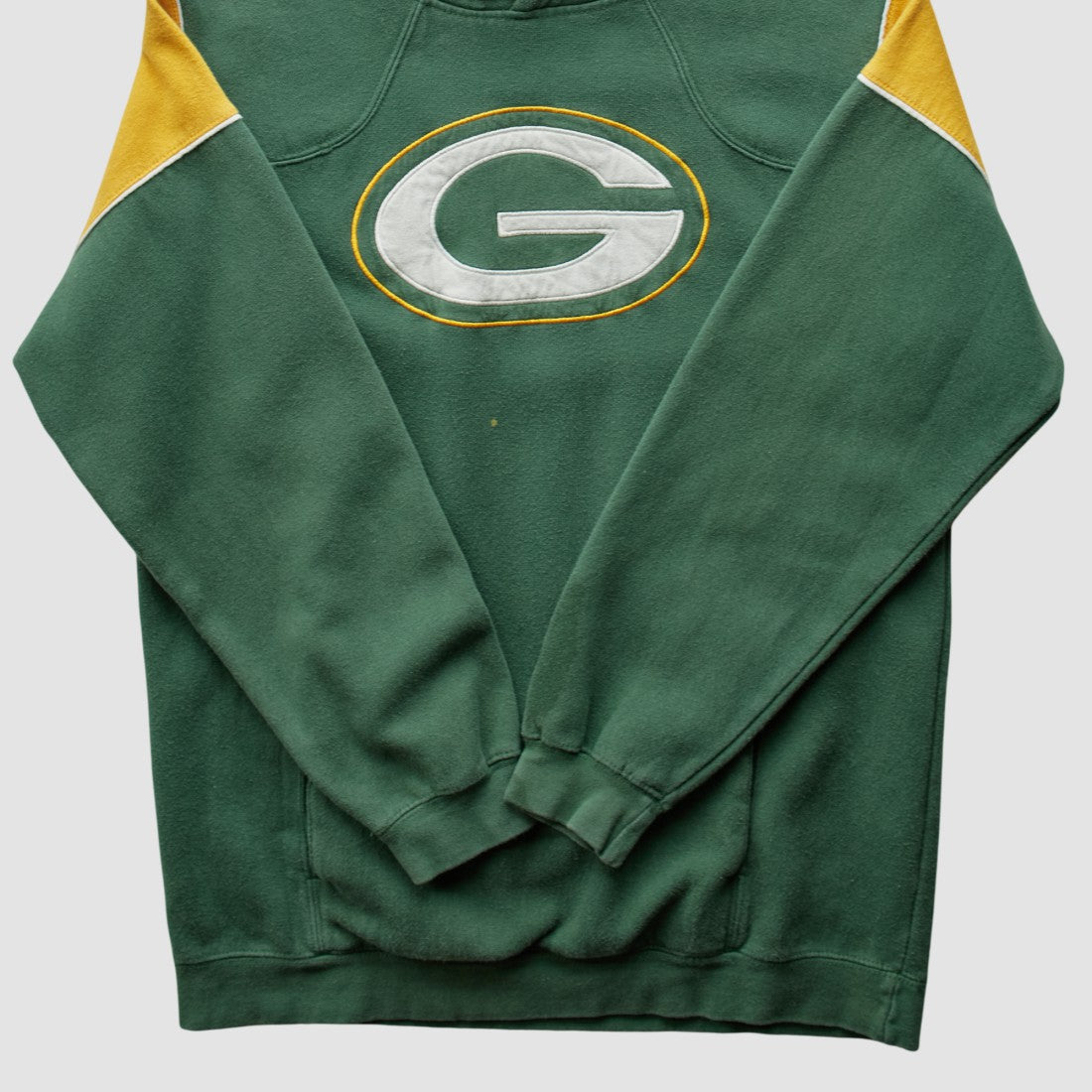 Green Bay Packers NFL 2000s Hooded Sweatshirt - Green Sweatshirts