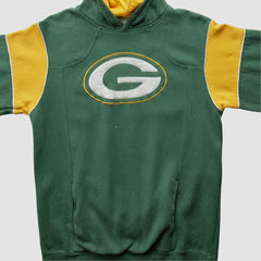 Green Bay Packers NFL 2000s Hooded Sweatshirt - Green Sweatshirts