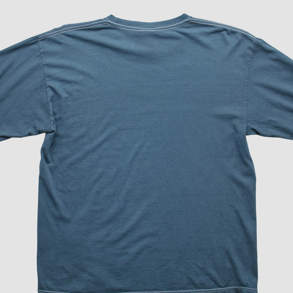 New York Giants NFL 2000s Long Sleeve T-shirt - Blue T-shirts