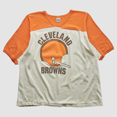 Cleveland Browns The Knits 80s T-shirt - White T-shirts