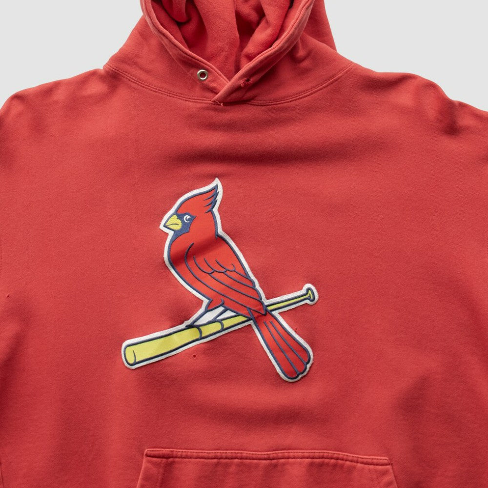 St. Louis Cardinals CSA 2000s Hooded Sweatshirt - Red - Vintage Sweatshirts