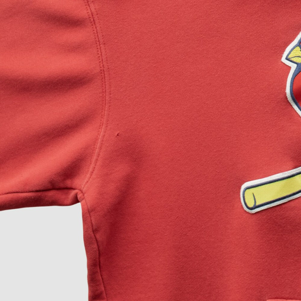 St. Louis Cardinals CSA 2000s Hooded Sweatshirt - Red - Vintage Sweatshirts