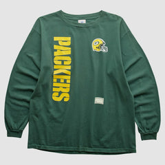 Green Bay Packers NFL 2000s Long Sleeve T-shirt - Green T-shirts