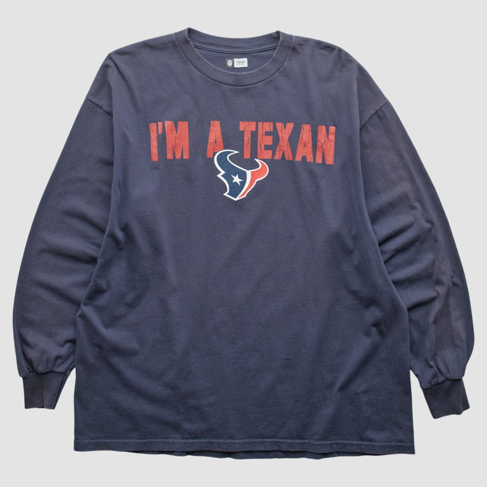 Houston Texans NFL 2010s Long Sleeve T-shirt - Navy T-shirts