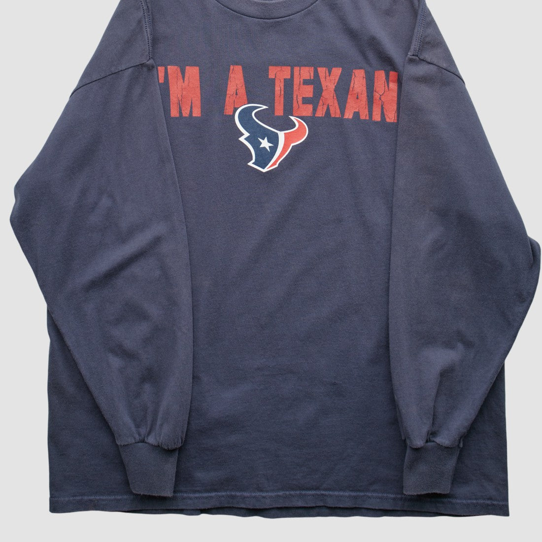 Houston Texans NFL 2010s Long Sleeve T-shirt - Navy T-shirts