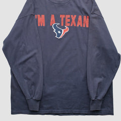 Houston Texans NFL 2010s Long Sleeve T-shirt - Navy T-shirts