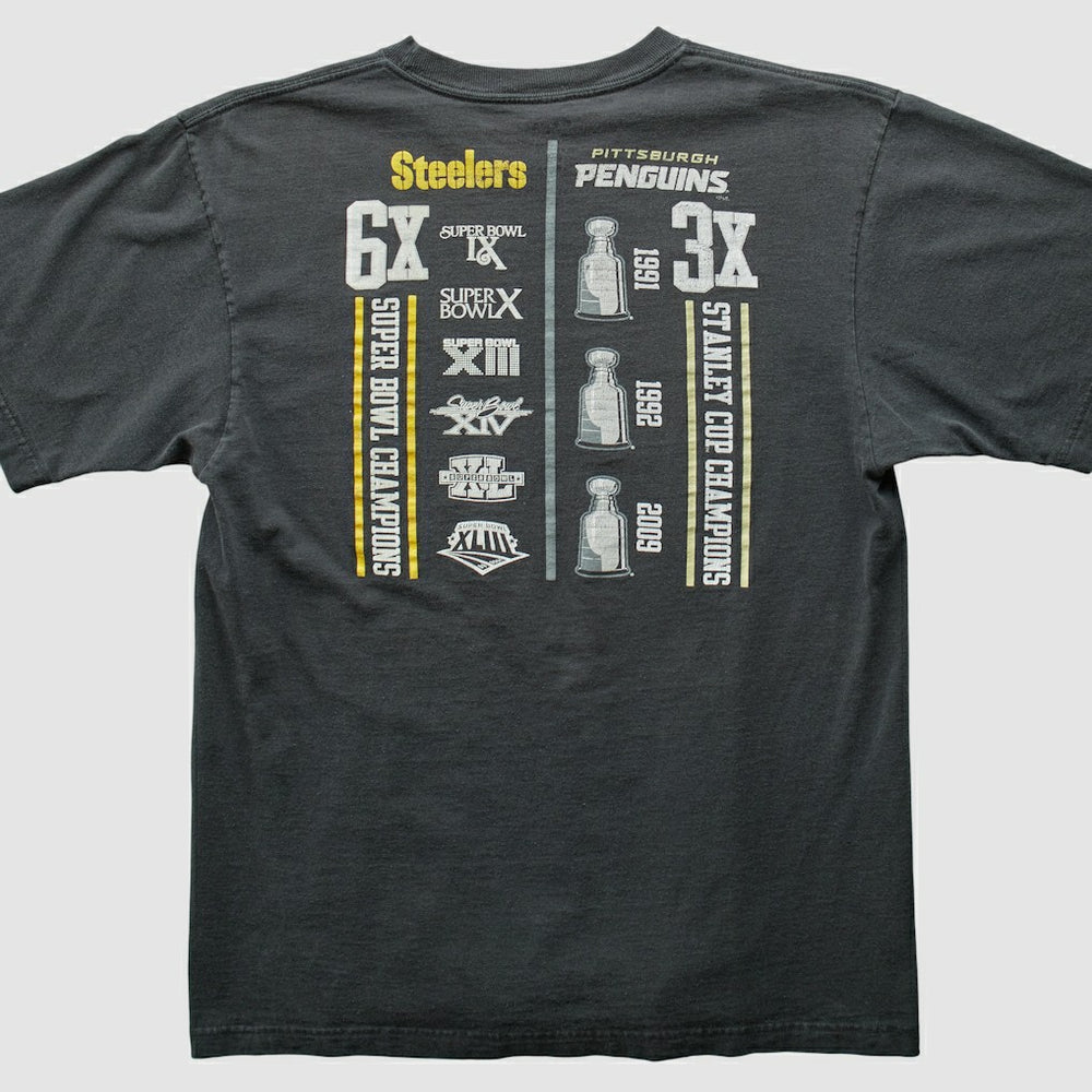 Pittsburgh Steelers Reebok 2009 T-shirt - Charcoal T-shirts