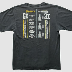 Pittsburgh Steelers Reebok 2009 T-shirt - Charcoal T-shirts