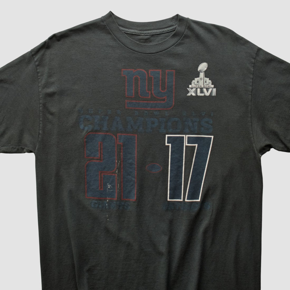Superbowl XLVI 2012 T-shirt - Charcoal T-shirts