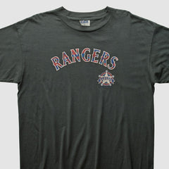 Texas Rangers CSA 2000s T-shirt - Charcoal - Vintage T-shirts