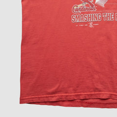 St. Louis Cardinals Hanes 1998 T-shirt - Red - Vintage T-shirts