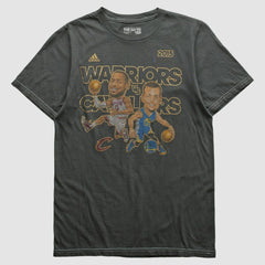 Golden State Warriors 2015 T-shirt Charcoal Vintage - Adidas outlet