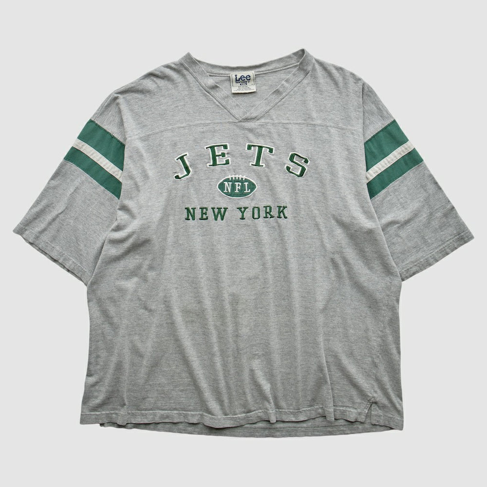 New York Jets Lee Sport 90s T-shirt - Gray T-shirts