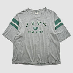 New York Jets Lee Sport 90s T-shirt - Gray T-shirts