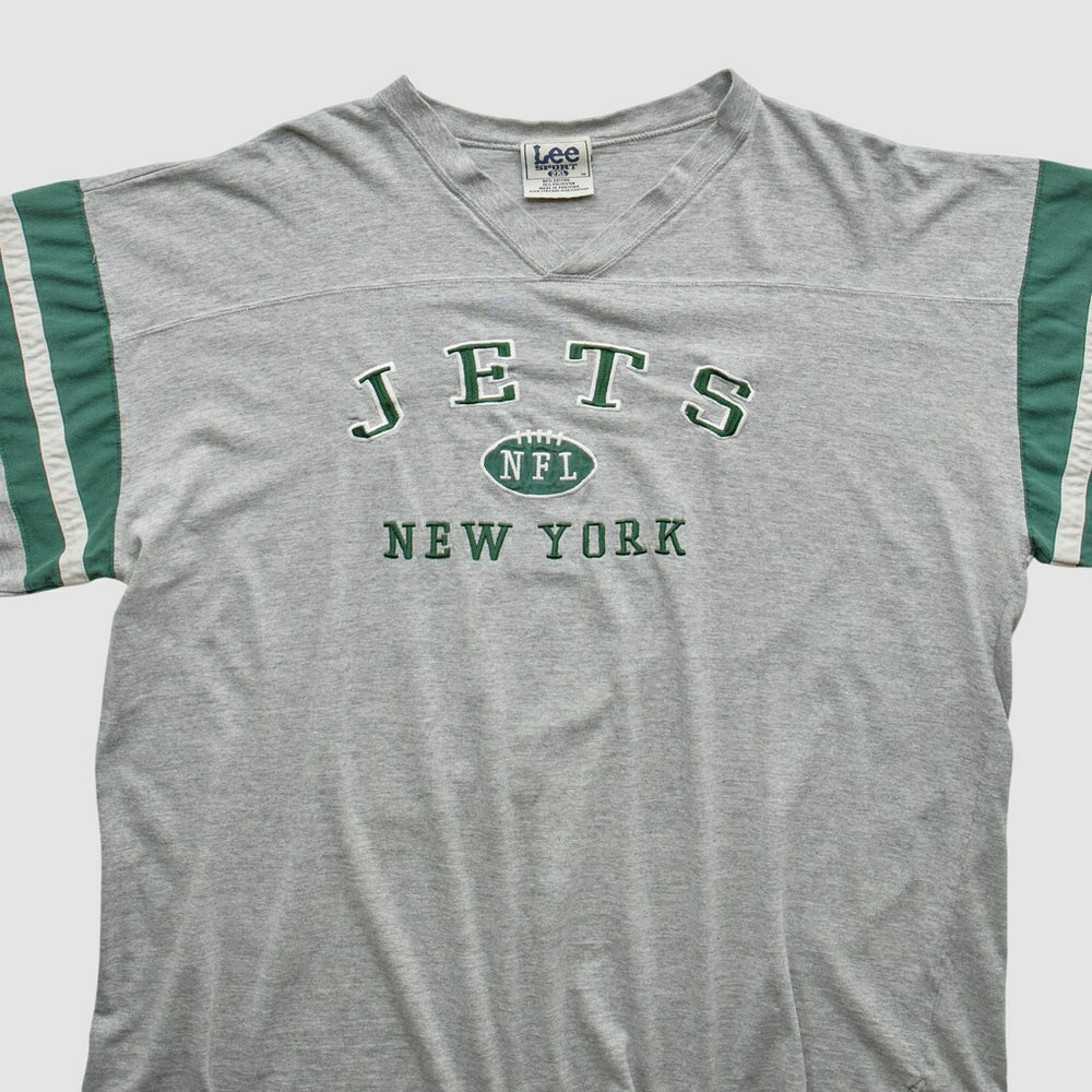 New York Jets Lee Sport 90s T-shirt - Gray T-shirts