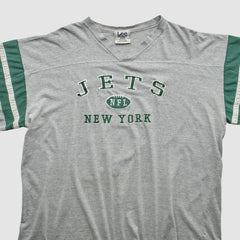 New York Jets Lee Sport 90s T-shirt - Gray T-shirts